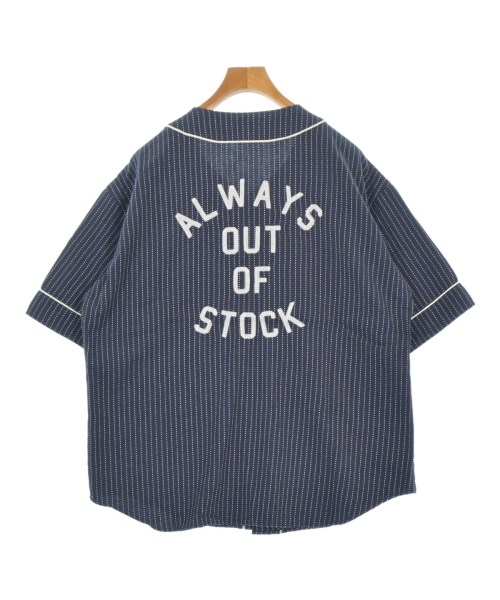 ALWAYS OUT OF STOCK（オールウェイズアウトオブストック）カジュアルシャツ 紺 サイズ:L メンズ/2200692328224