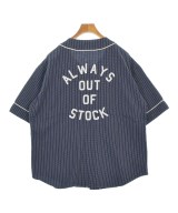 ALWAYS OUT OF STOCK（オールウェイズアウトオブストック）カジュアルシャツ 紺 サイズ:L メンズ/2200692328224
