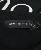 ALWAYS OUT OF STOCK（オールウェイズアウトオブストック）Tシャツ・カットソー 黒 サイズ:M メンズ/2200655219057