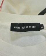 ALWAYS OUT OF STOCK（オールウェイズアウトオブストック）Tシャツ・カットソー 白 サイズ:L メンズ/2200719392078