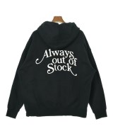 ALWAYS OUT OF STOCK（オールウェイズアウトオブストック）パーカー 黒 サイズ:F メンズ/2200668513050