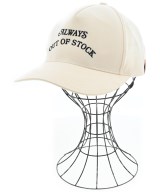 ALWAYS OUT OF STOCK（オールウェイズアウトオブストック）キャップ 白 サイズ:F メンズ/2200724587032