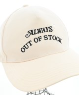 ALWAYS OUT OF STOCK（オールウェイズアウトオブストック）キャップ 白 サイズ:F メンズ/2200724587032