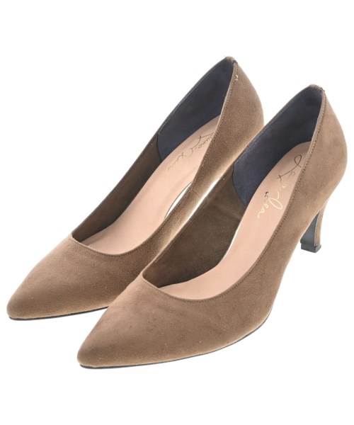 Launa lea(ラウナレア)パンプス 茶 サイズ:24cm/2200669503173