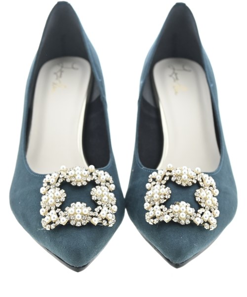 Launa lea（ラウナレア）パンプス 緑 サイズ:24.5cm レディース/2200652217308