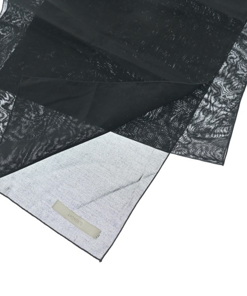 AMOMENTO（アモーメント）ストール 黒 サイズ:- レディース/2200625300396