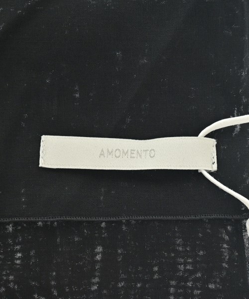 AMOMENTO（アモーメント）ストール 黒 サイズ:- レディース/2200625300396