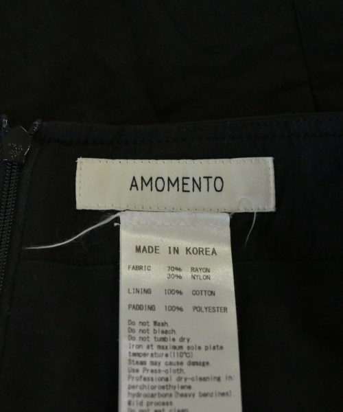 AMOMENTO（アモーメント）ロング・マキシ丈スカート 黒 サイズ:0(XS位) レディース/2200627391071