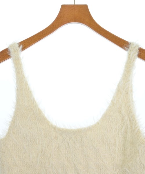 AMOMENTO（アモーメント）ベスト 白 サイズ:-(S位) レディース/2200629034044