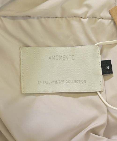 AMOMENTO（アモーメント）ダウンジャケット/ダウンベスト ベージュ サイズ:S レディース/2200632257010