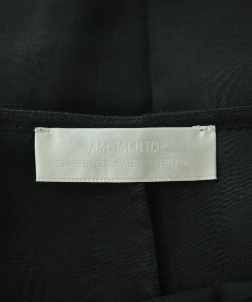 AMOMENTO（アモーメント）ブラウス 黒 サイズ:0(XS位) レディース/2200613630023