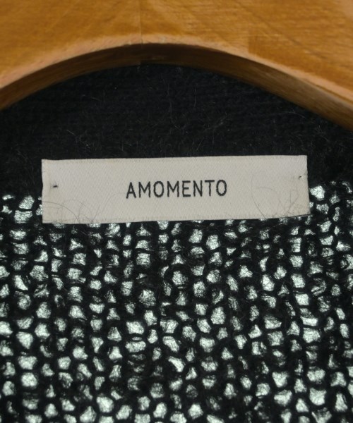 AMOMENTO（アモーメント）カーディガン 黒 サイズ:0(XS位) レディース/2200619351069