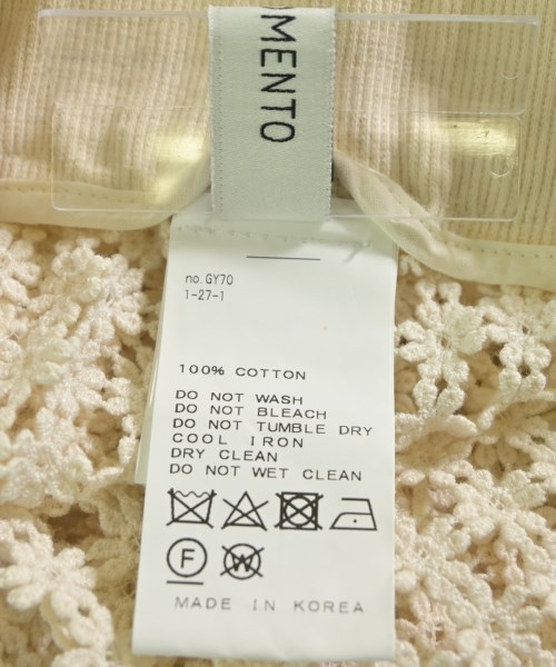 AMOMENTO（アモーメント）ロング・マキシ丈スカート 白 サイズ:-(M位) レディース/2200619891046