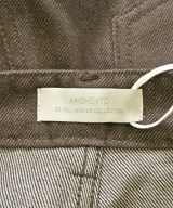 AMOMENTO（アモーメント）デニムパンツ 茶 サイズ:0(XS位) レディース/2200672983030