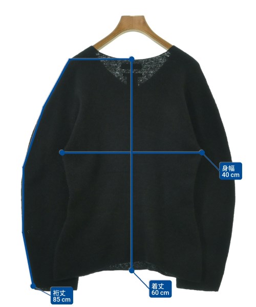 AMOMENTO（アモーメント）ニット・セーター 黒 サイズ:0(XS位) レディース/2200674539204