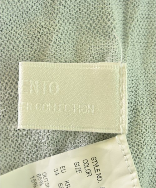 AMOMENTO（アモーメント）ニット・セーター 青 サイズ:0(XS位) レディース/2200677836065