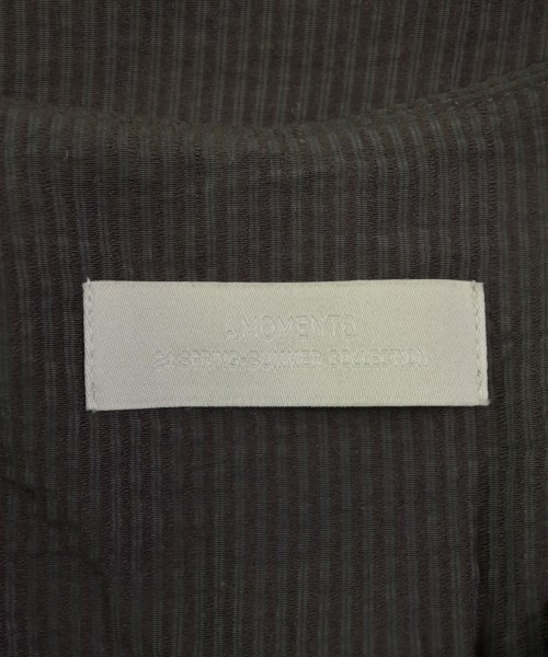 AMOMENTO（アモーメント）カジュアルシャツ 茶 サイズ:0(XS位) レディース/2200680230089