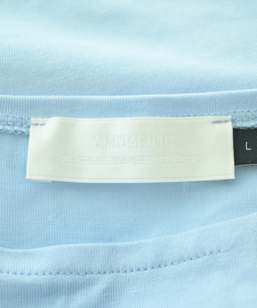 AMOMENTO（アモーメント）Tシャツ・カットソー 青 サイズ:L メンズ/2200698274044