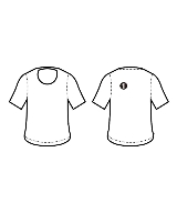 AMOMENTO（アモーメント）Tシャツ・カットソー 青 サイズ:L メンズ/2200698274044
