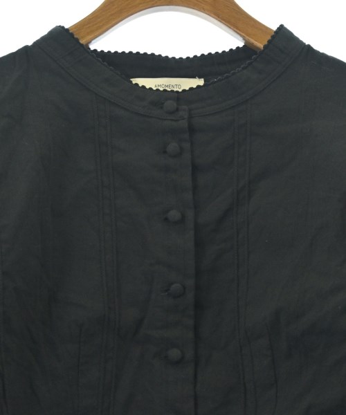AMOMENTO（アモーメント）ブラウス 黒 サイズ:0(XS位) レディース/2200651743037
