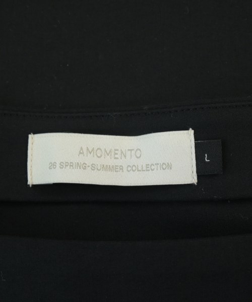 AMOMENTO（アモーメント）Tシャツ・カットソー 黒 サイズ:L メンズ/2200713051025