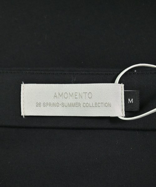 AMOMENTO（アモーメント）Tシャツ・カットソー 黒 サイズ:M メンズ/2200714744032