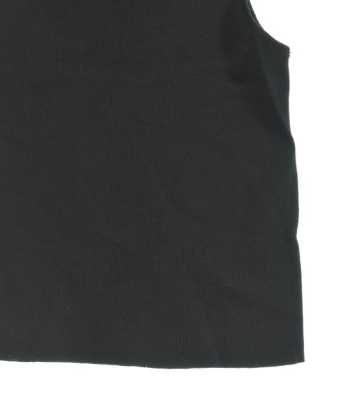 AMOMENTO（アモーメント）ベスト/ノースリーブ 黒 サイズ:0(XS位) レディース/2200576308465