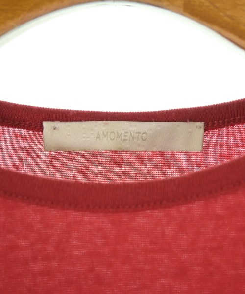 AMOMENTO（アモーメント）Tシャツ・カットソー 赤 サイズ:-(M位) レディース/2200722240045