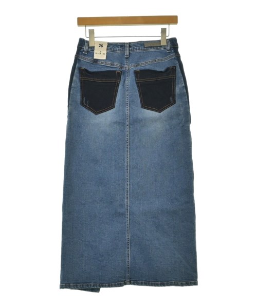 INDIMARK（インディマーク）ロング・マキシ丈スカート 青 サイズ:26(M位) レディース/2200644208062