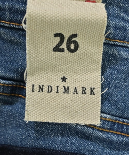 INDIMARK（インディマーク）ロング・マキシ丈スカート 青 サイズ:26(M位) レディース/2200644208062