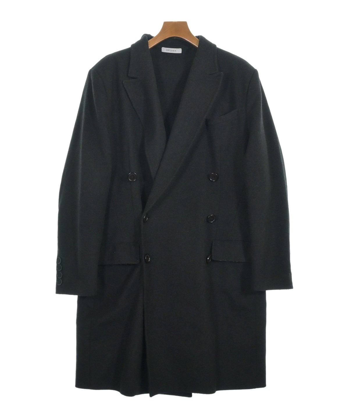 DELADA（デラダ）チェスターコート グレー サイズ:-(L位) メンズ