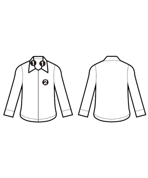 DELADA（デラダ）カジュアルシャツ 赤 サイズ:S レディース/2200644201049