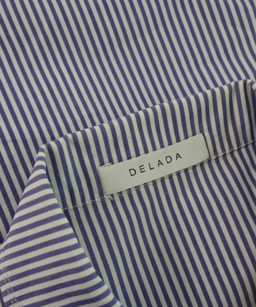DELADA（デラダ）カジュアルシャツ 青 サイズ:M メンズ/2200629235021
