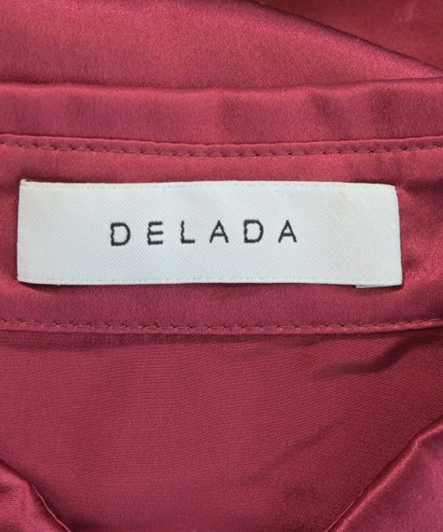 DELADA（デラダ）カジュアルシャツ 赤 サイズ:S メンズ/2200730840541