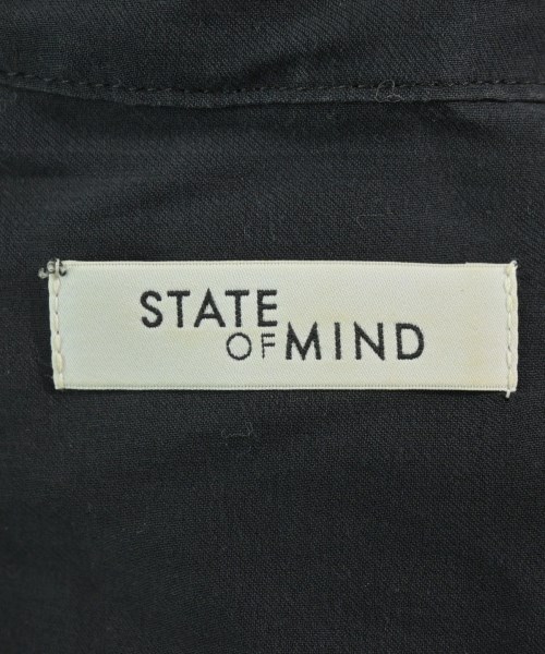 STATE OF MIND（ステートオブマインド）カジュアルシャツ 黒 サイズ:XS レディース/2200635967091
