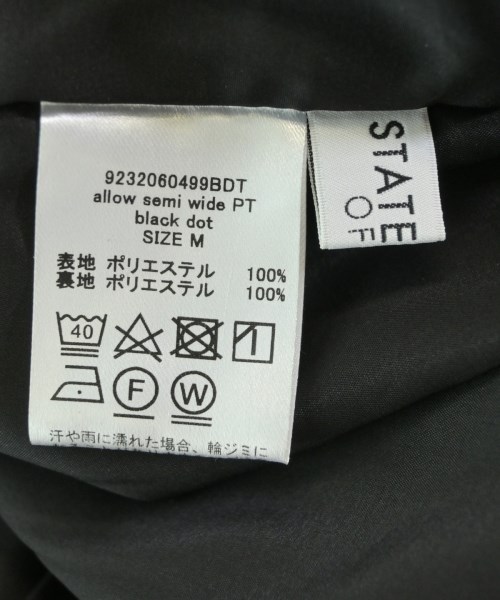 STATE OF MIND（ステートオブマインド）その他 黒 サイズ:M レディース/2200630517277