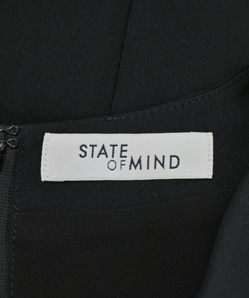 STATE OF MIND（ステートオブマインド）ワンピース 黒 サイズ:M レディース/2200609087015