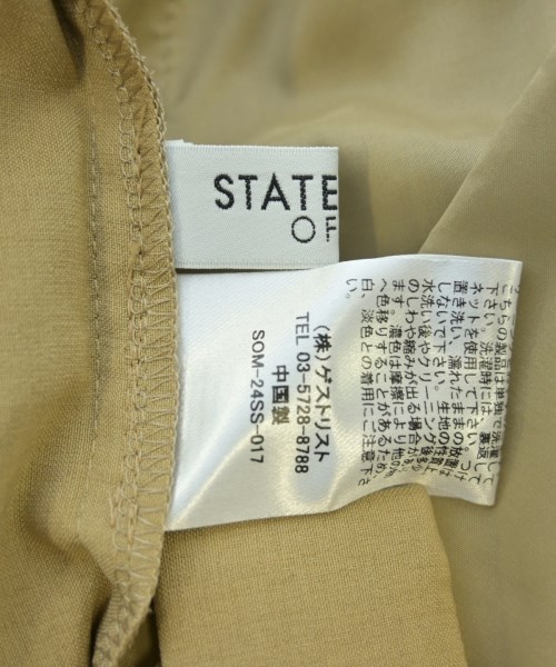 STATE OF MIND（ステートオブマインド）スラックス ベージュ サイズ:M レディース/2200607348026