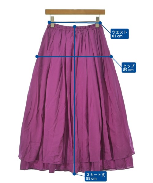 STATE OF MIND（ステートオブマインド）ロング・マキシ丈スカート 紫 サイズ:S レディース/2200649286041