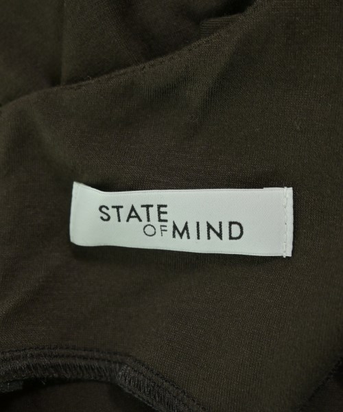 STATE OF MIND（ステートオブマインド）ワンピース 茶 サイズ:40(M位) レディース/2200704272033