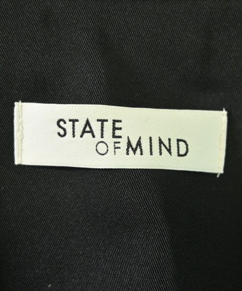 STATE OF MIND（ステートオブマインド）ノーカラージャケット 黒 サイズ:L レディース/2200705120098
