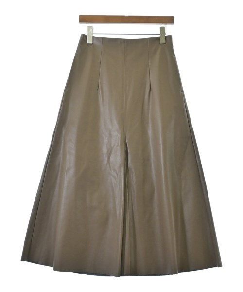 STATE OF MIND(ステートオブマインド)ロング・マキシ丈スカート 茶 サイズ:L/2200662858058