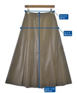 STATE OF MIND（ステートオブマインド）ロング・マキシ丈スカート 茶 サイズ:L レディース/2200662858058