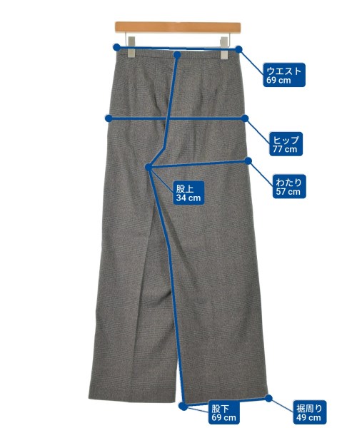 STATE OF MIND（ステートオブマインド）スラックス グレー サイズ:M レディース/2200669180022