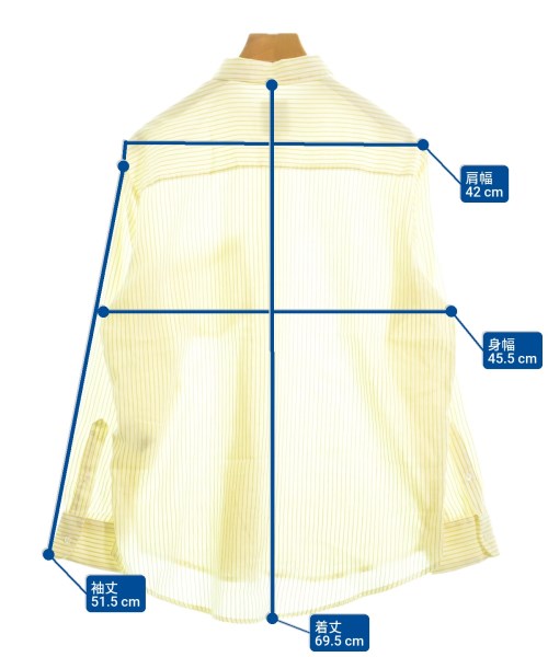 sacrecoeur（サクレクール）ブラウス 黄 サイズ:S レディース/2200614636017