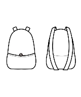 perche（ペルケ）バックパック・リュック 黒 サイズ:- レディース/2200611073013