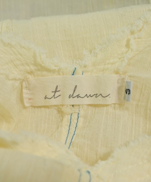 at Dawn（アットドーン）ワンピース 黄 サイズ:S レディース/2200639571102