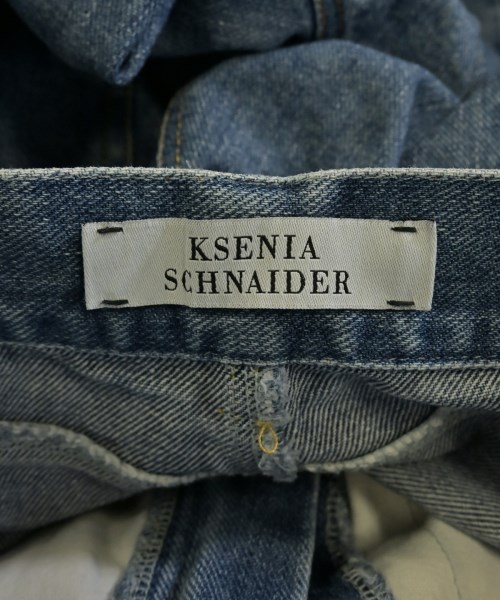 Ksenia Schnaider（クセニアシュナイダー）デニムパンツ 青 サイズ:S レディース/2200679146049
