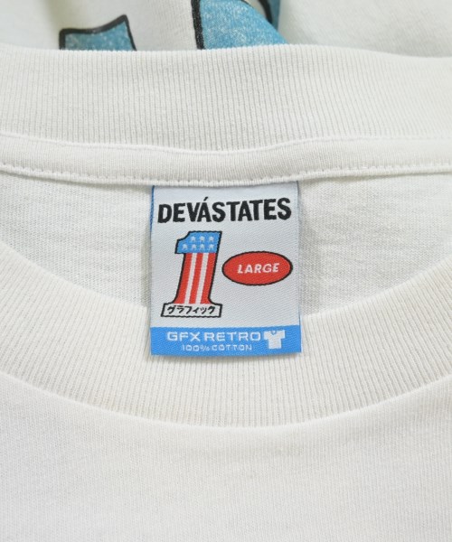 DEVA STATES（ディーヴァ　ステイツ）Tシャツ・カットソー 白 サイズ:L メンズ/2200679396093