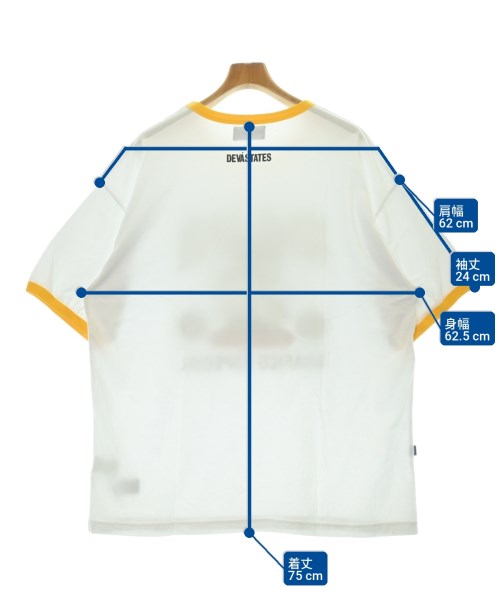 DEVA STATES（ディーヴァ　ステイツ）Tシャツ・カットソー 白 サイズ:XXL メンズ/2200714461144